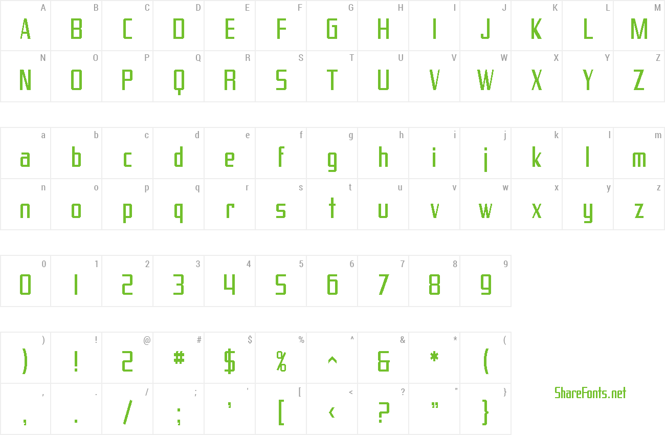 Font SF Proverbial Gothic Condensed preview